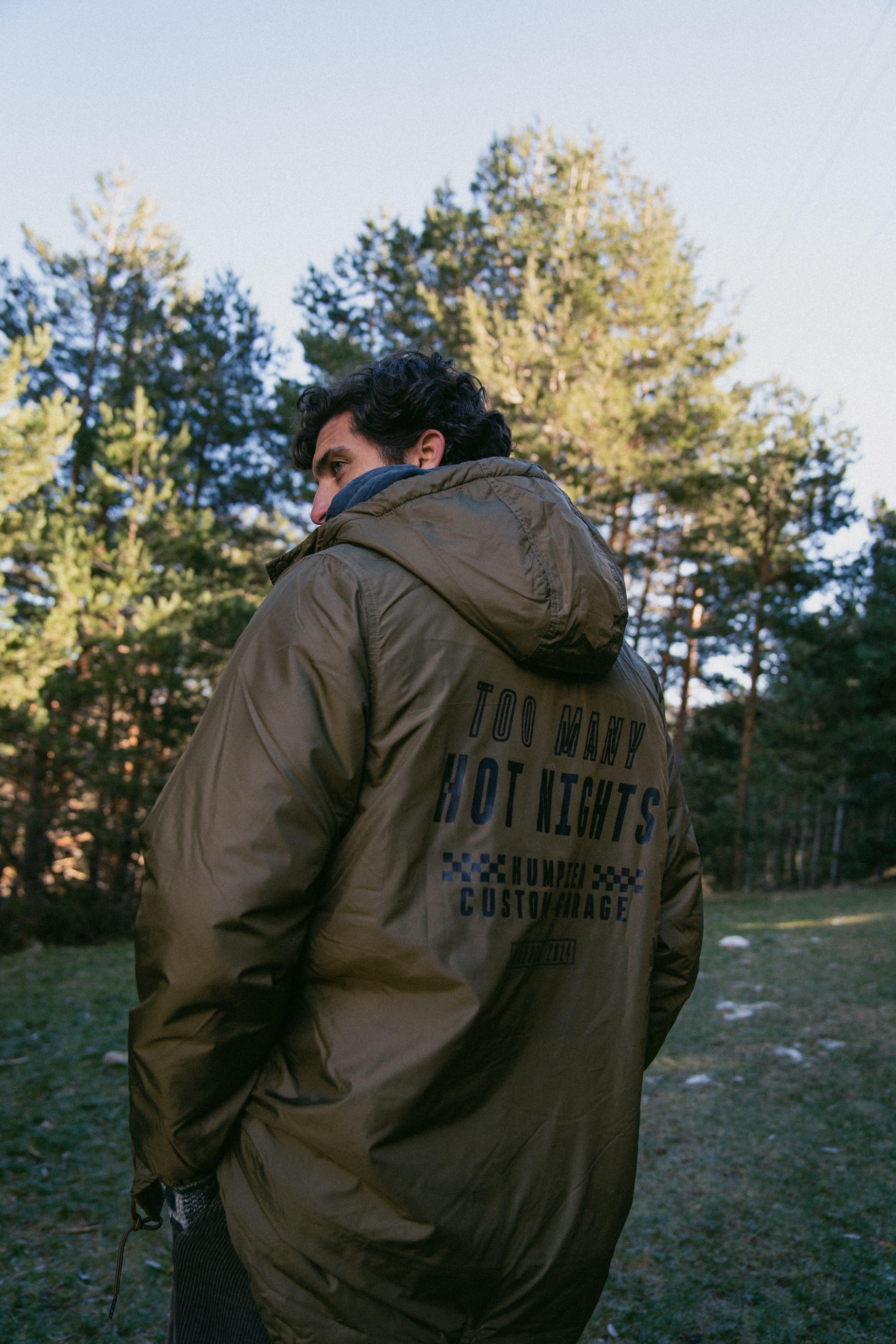 HOT NIGHTS KHAKI PARKA