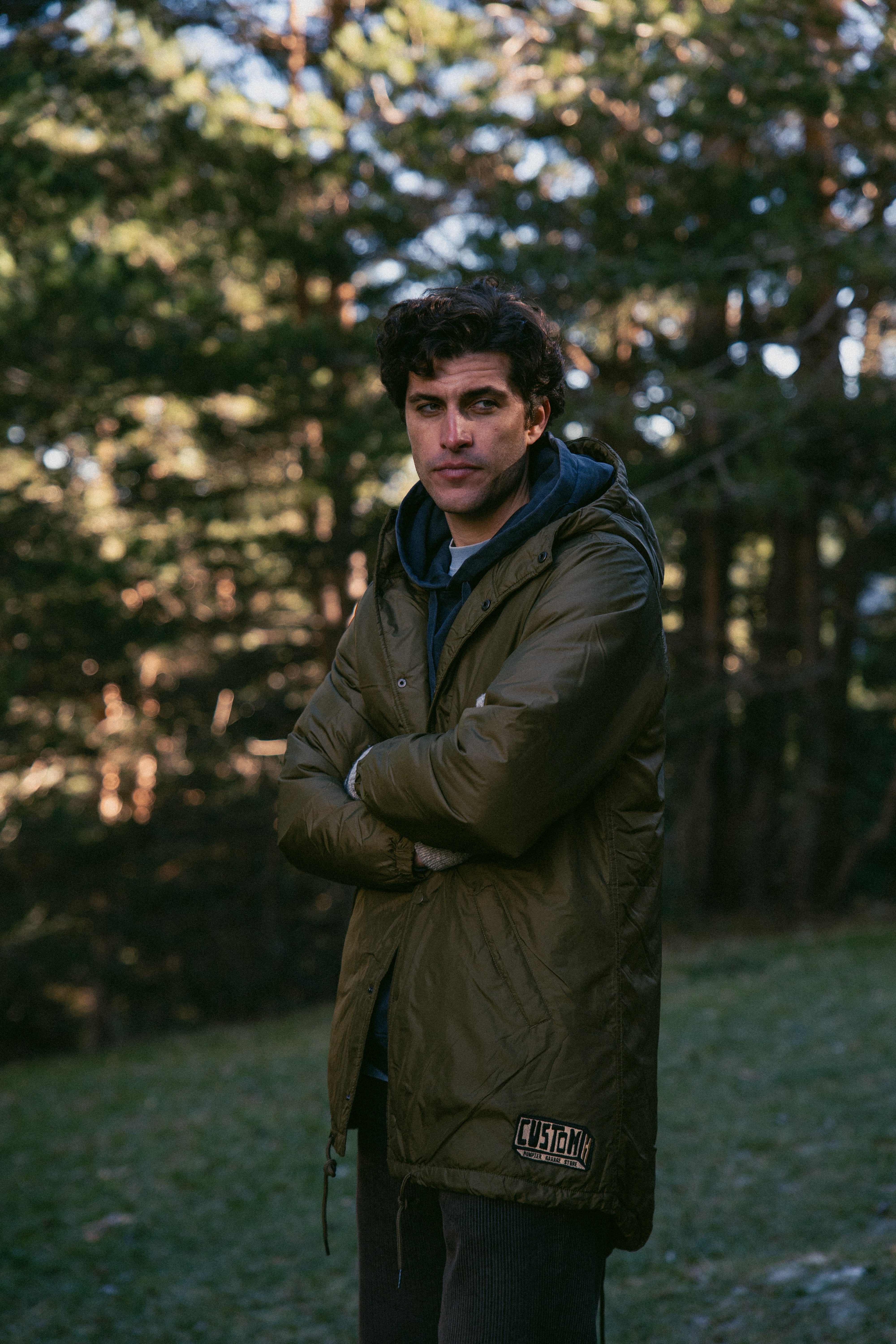 HOT NIGHTS KHAKI PARKA