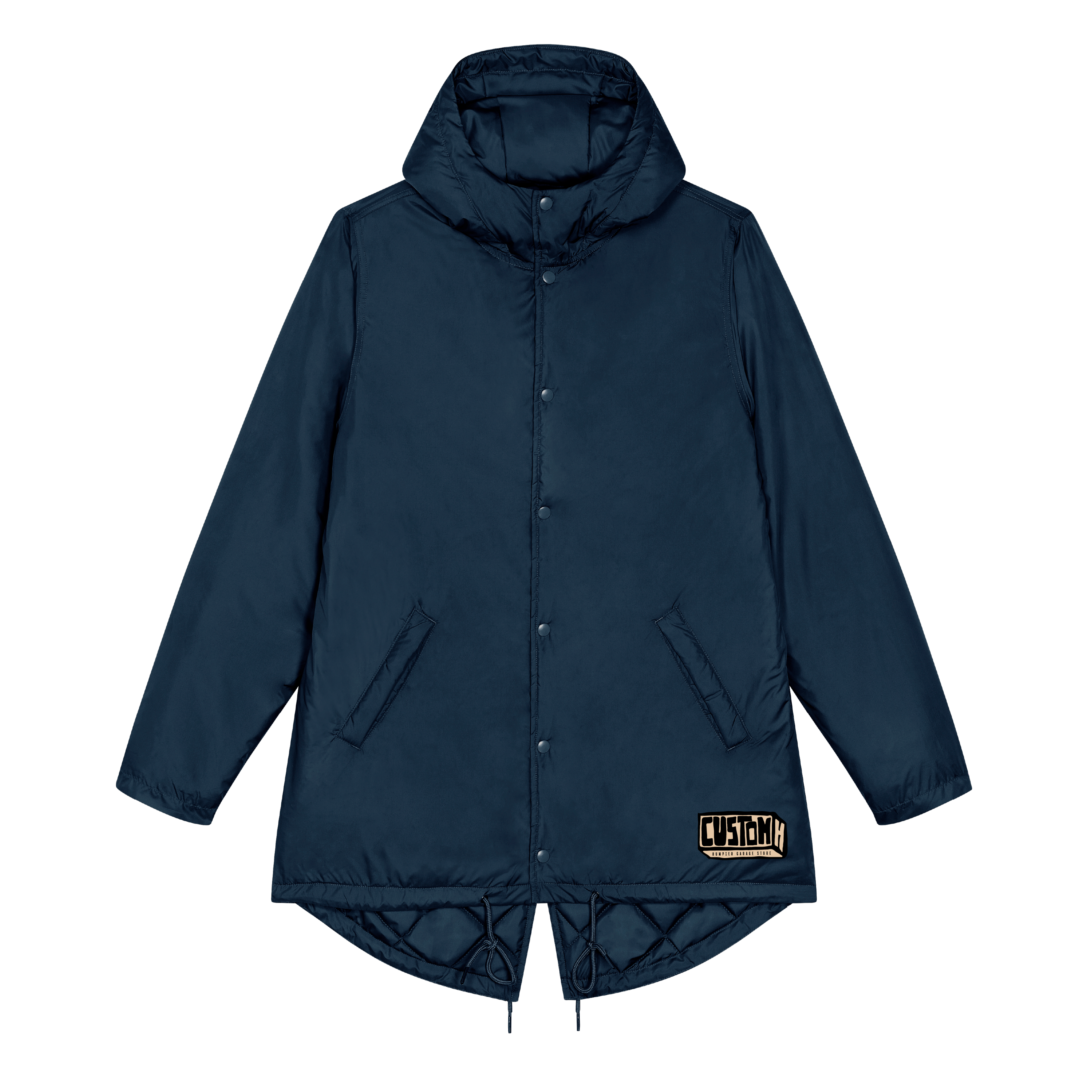 HOT NIGHTS NAVY PARKA
