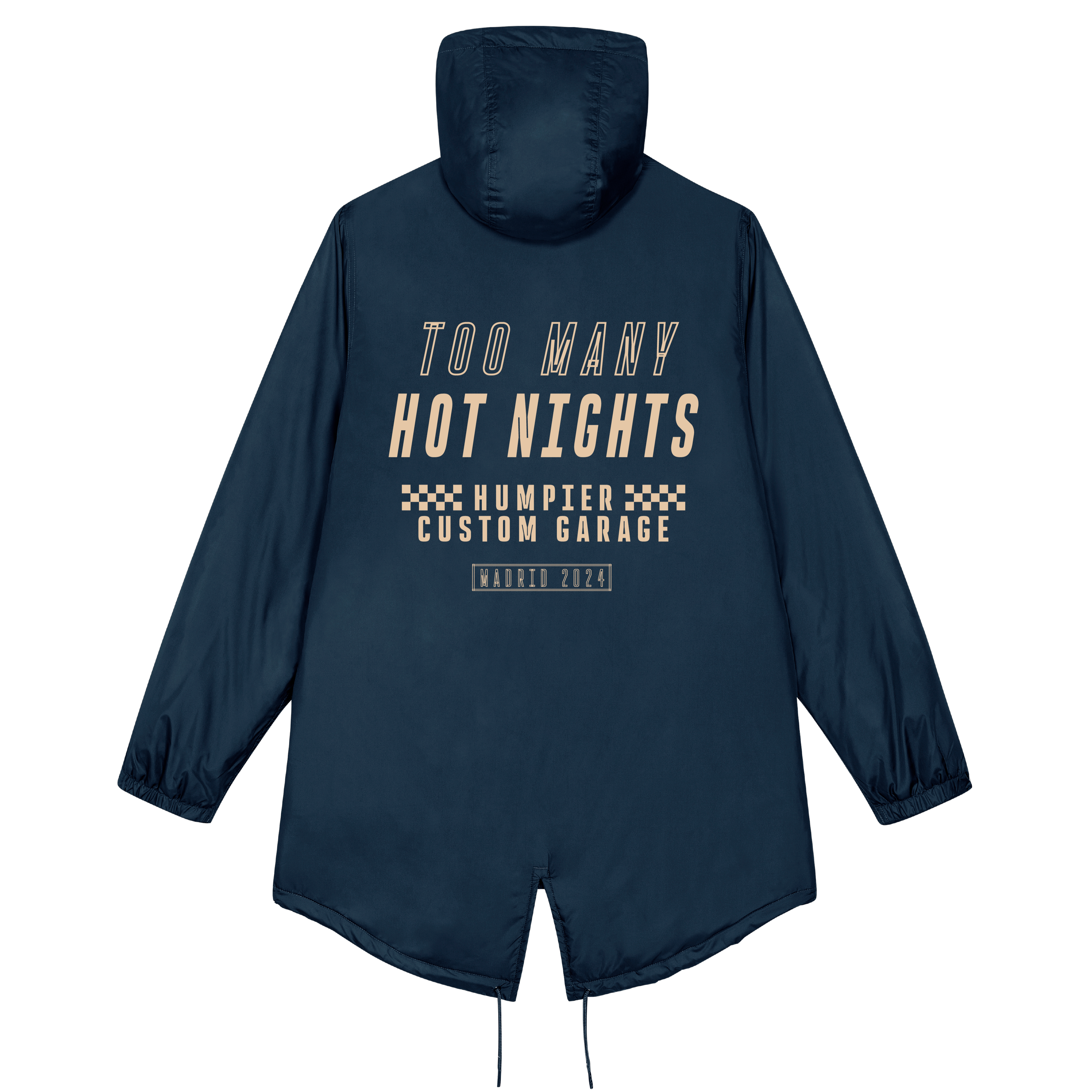 HOT NIGHTS NAVY PARKA