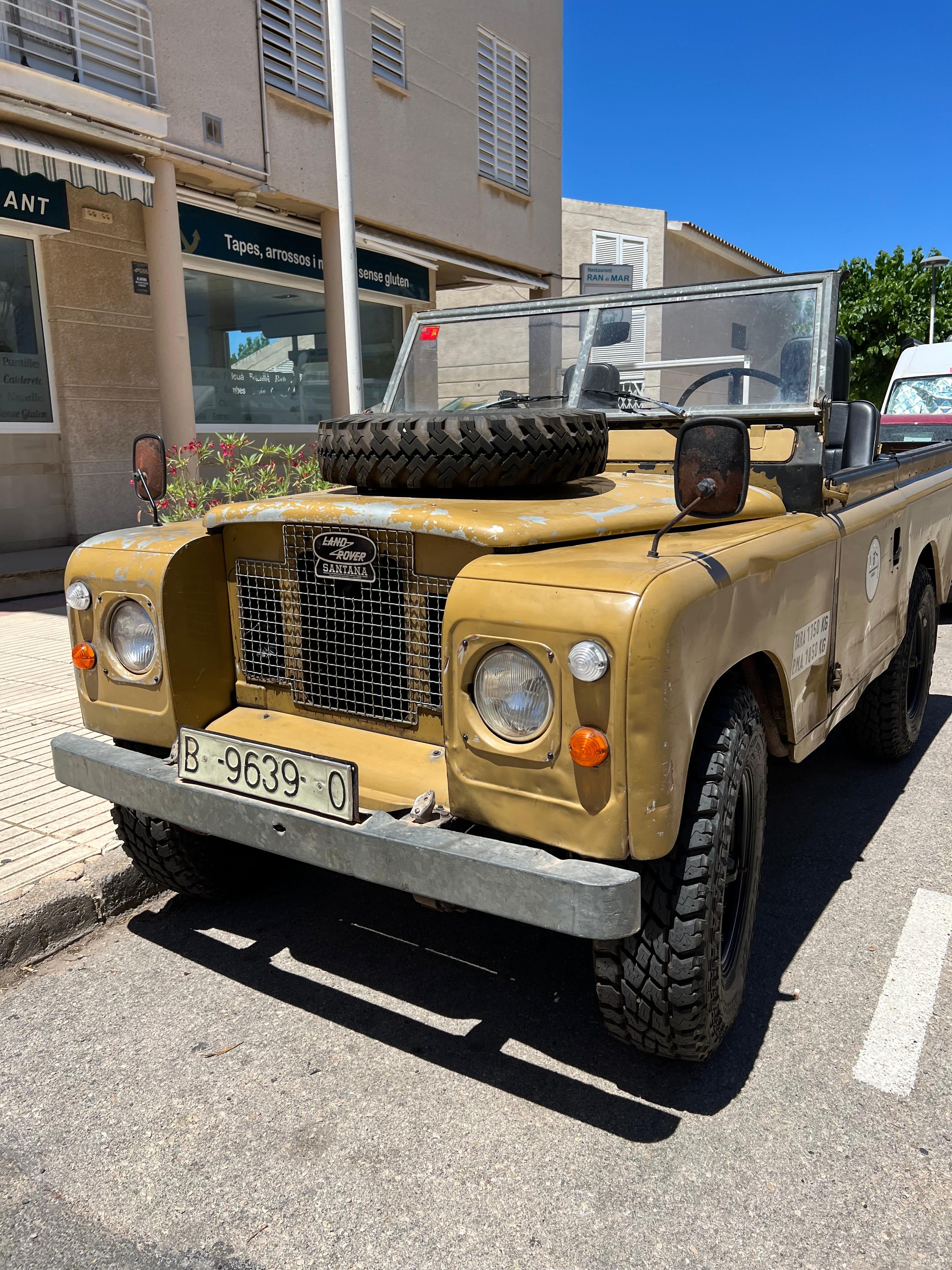 LAND ROVER SANTANA SERIE 2A 1972